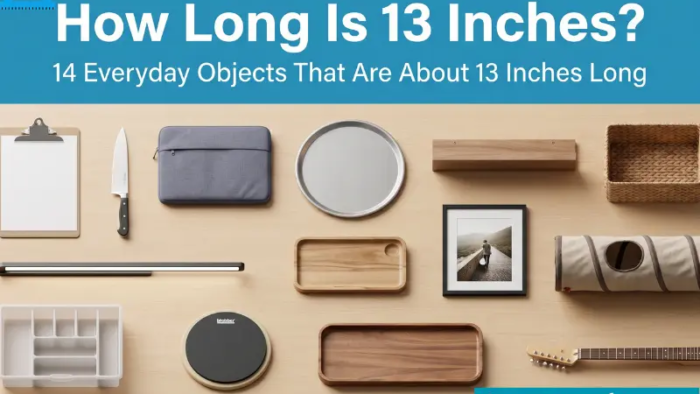 how long is 13 inches