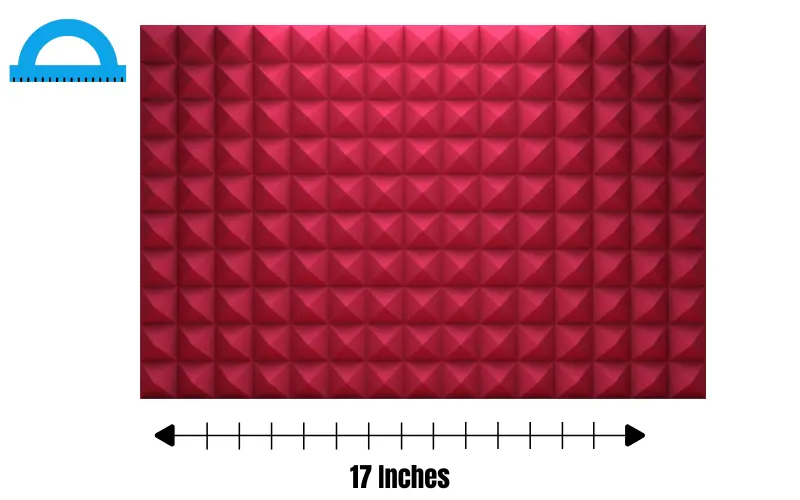 how long is 17 inches