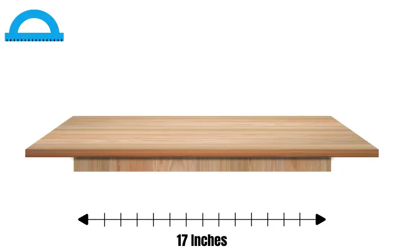 how long is 17 inches