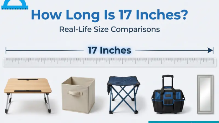 how long is 17 inches