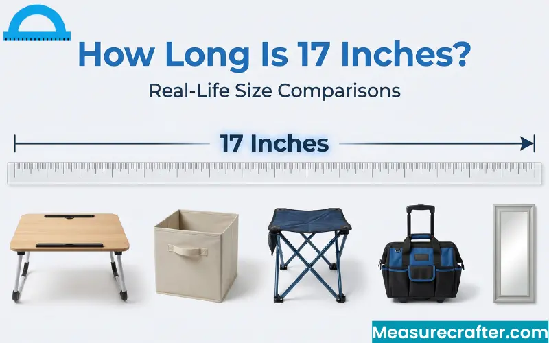 how long is 17 inches