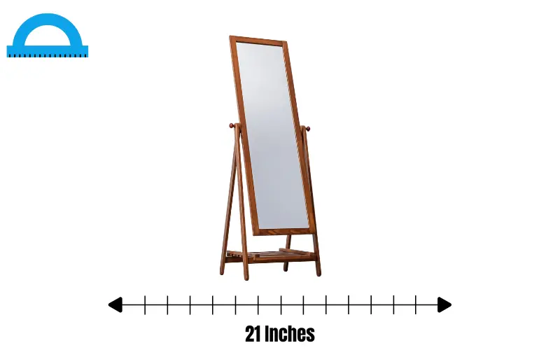 how long is 21 inches
