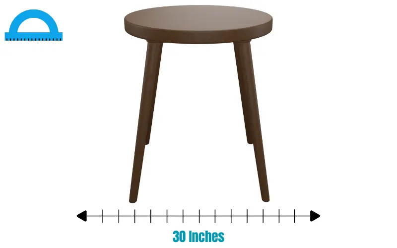 how big is 30 inches