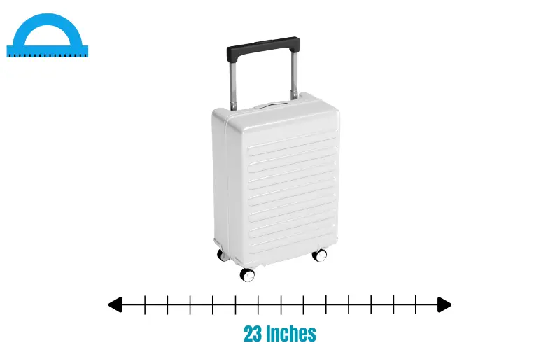 how long is 23 inches