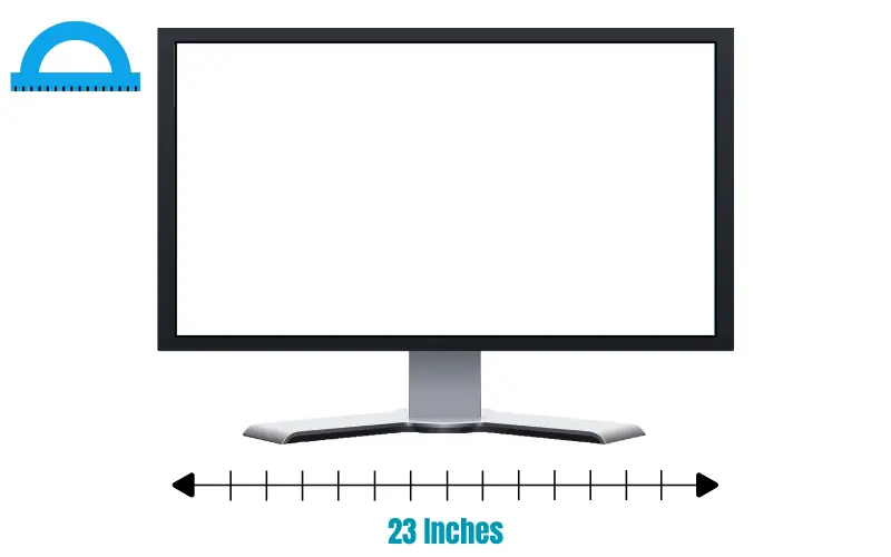 how long is 23 inches