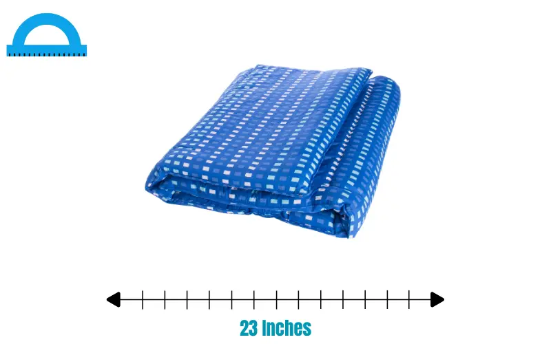 how long is 23 inches