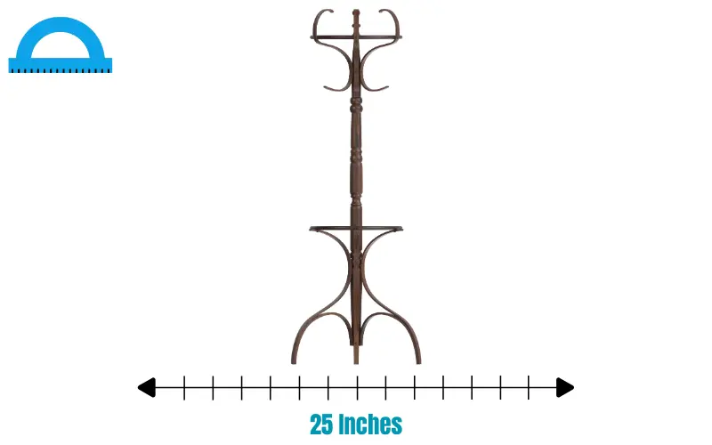 how long is 25 inches