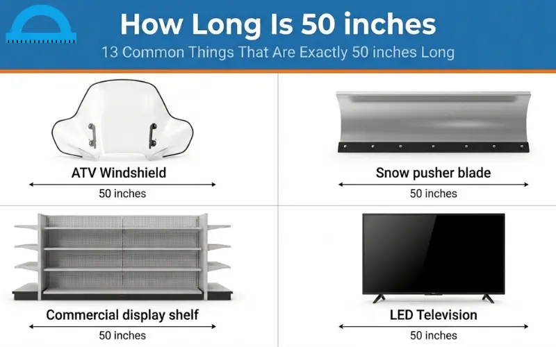 How Long Is 50 Inches