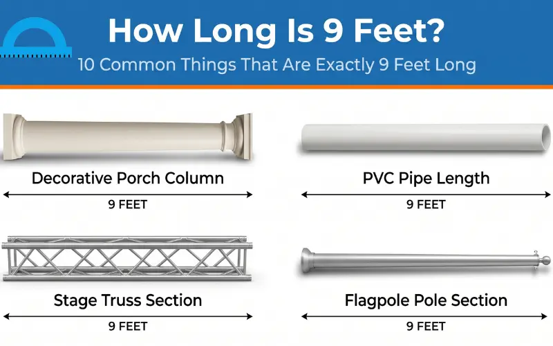 How Long Is 9 Feet