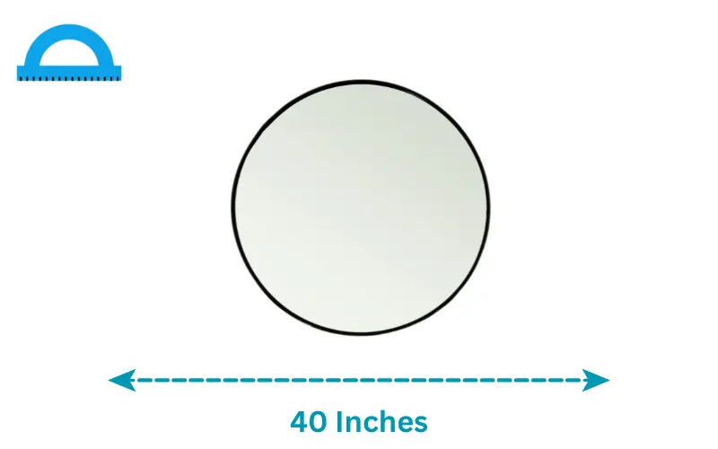 how big is 40 inches