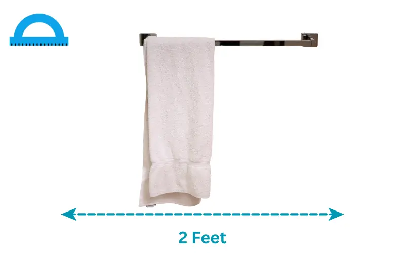 how long is 2 feet