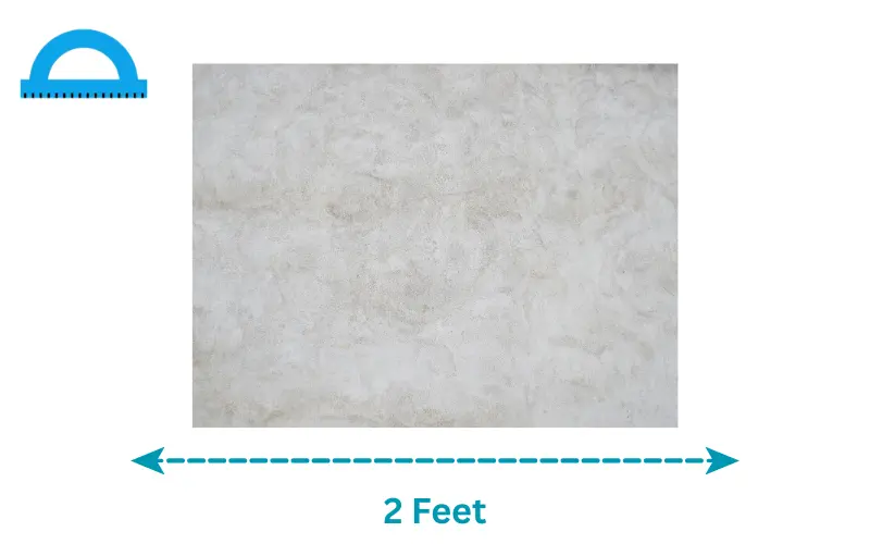 how long is 2 feet