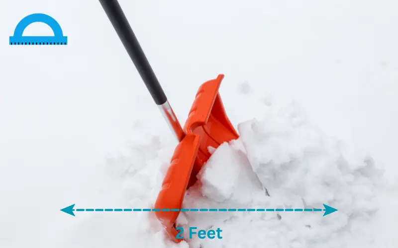 how long is 2 feet