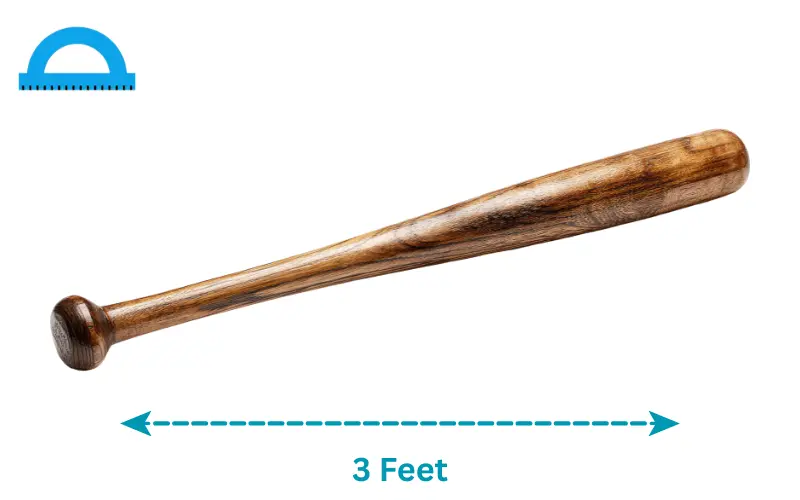 how long is 3 feet