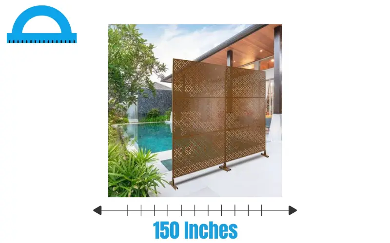 How Long Is 150 Inches