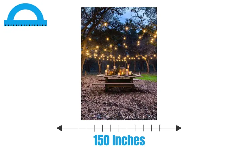 How Long Is 150 Inches