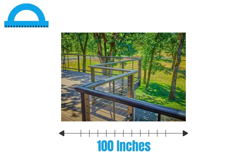 How Long Is 100 Inches