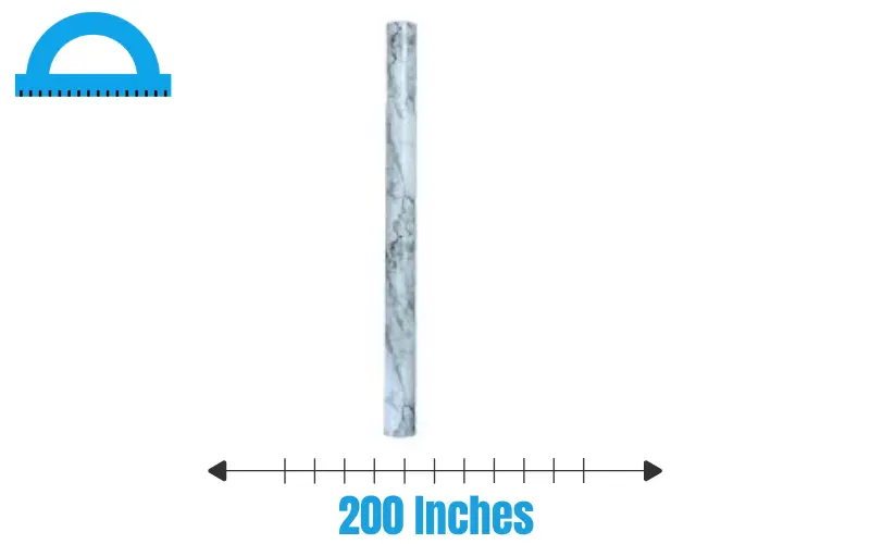 How Long Is 200 Inches