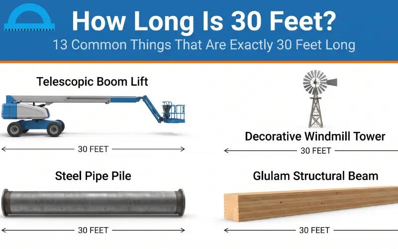 How Long Is 30 Feet