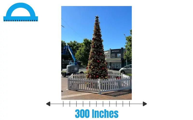 How Long Is 300 Inches