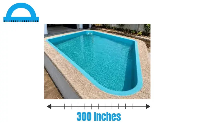 How Long Is 300 Inches