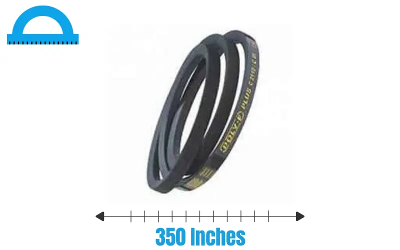 How Long Is 350 Inches