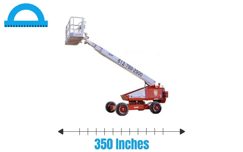 How Long Is 350 Inches
