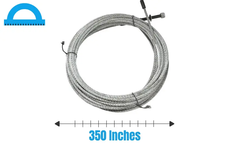 How Long Is 350 Inches
