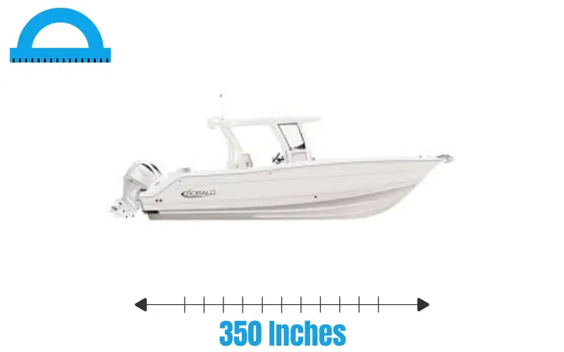 How Long Is 350 Inches