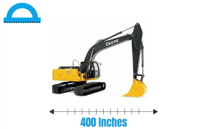How Long Is 400 Inches