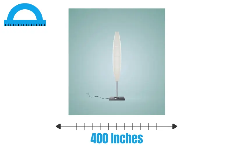 How Long Is 400 Inches