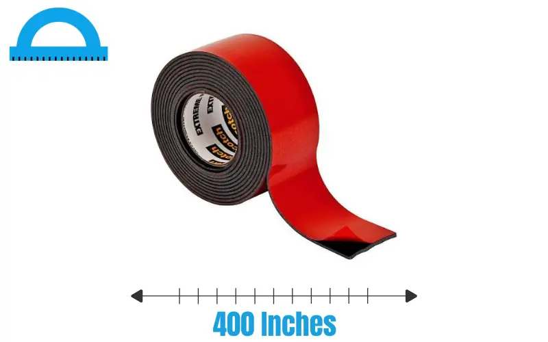 How Long Is 400 Inches