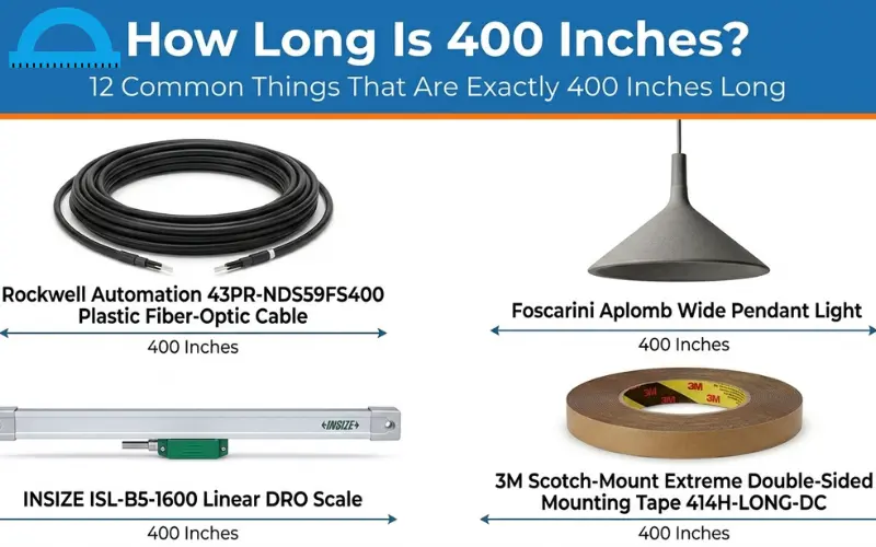 How Long Is 400 Inches