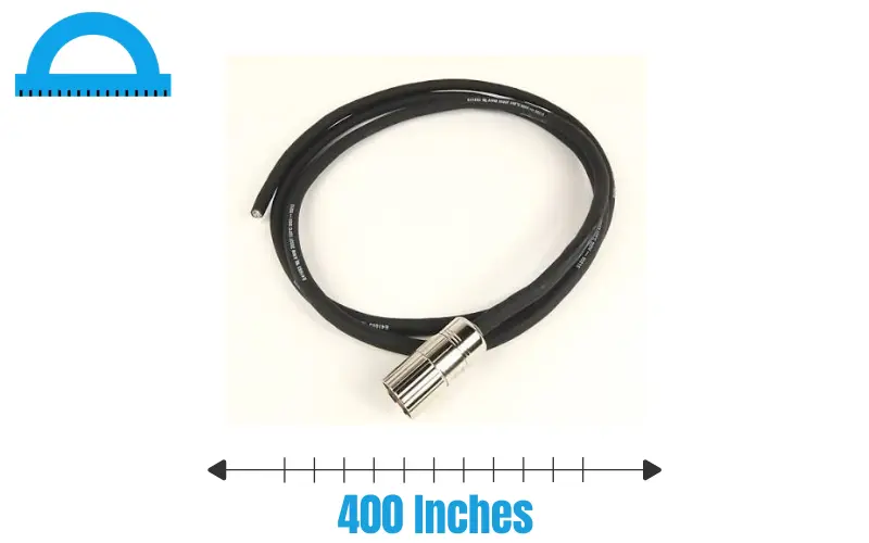 How Long Is 400 Inches