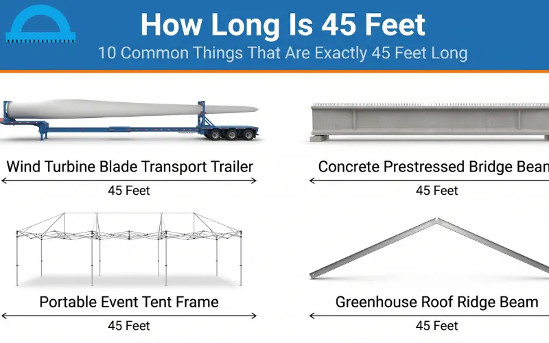 How Long Is 45 Feet