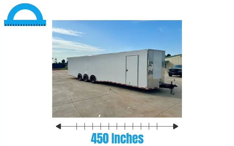 How Long Is 450 Inches
