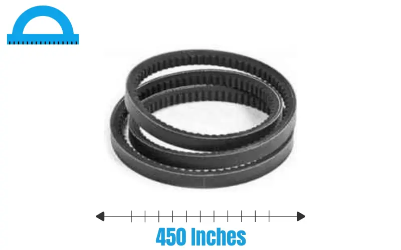 How Long Is 450 Inches
