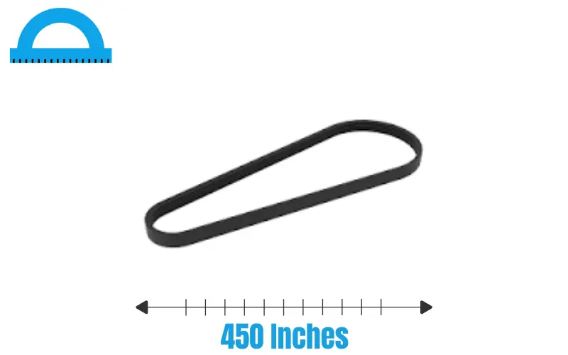 How Long Is 450 Inches