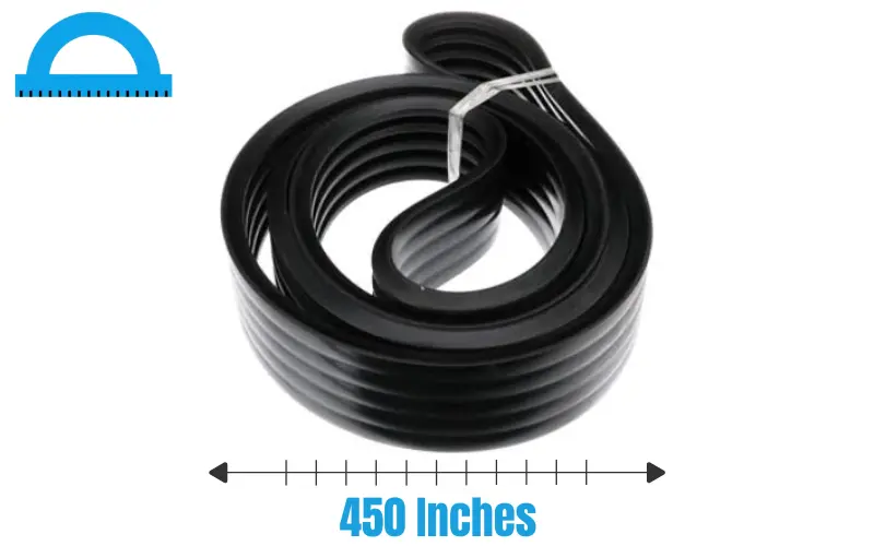 How Long Is 450 Inches