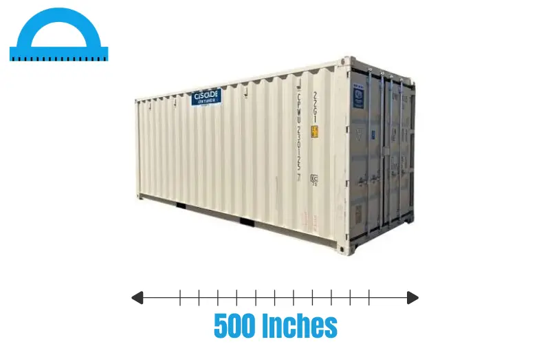 How Long Is 500 Inches