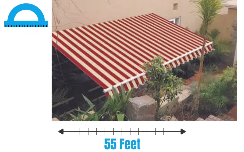 How Long Is 55 Feet