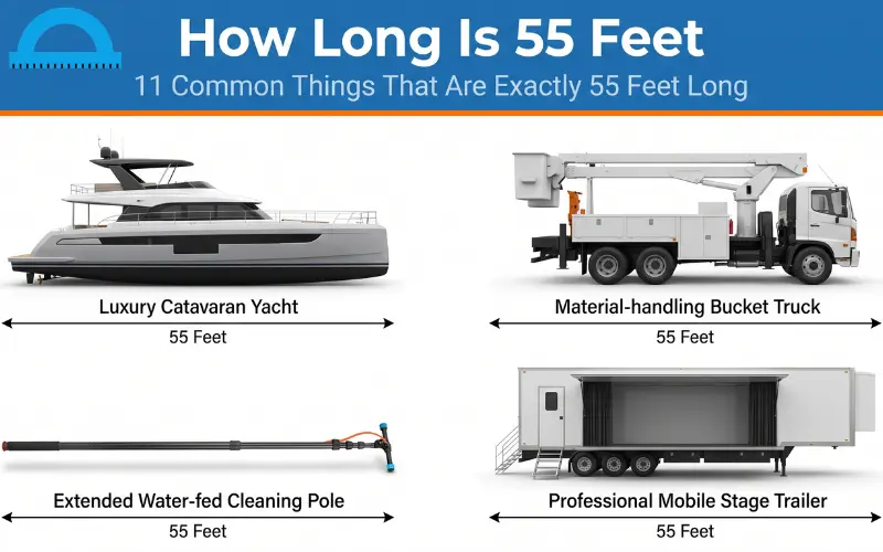 How Long Is 55 Feet