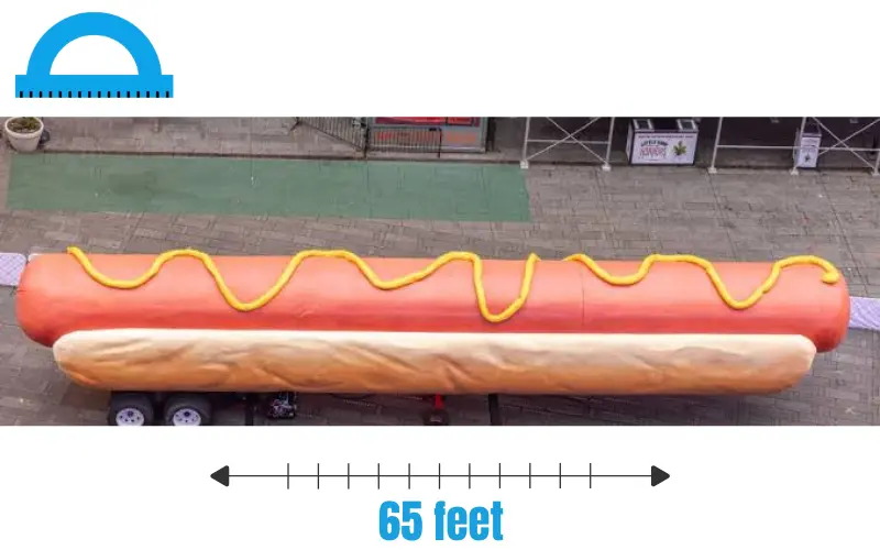 How Long Is 65 feet