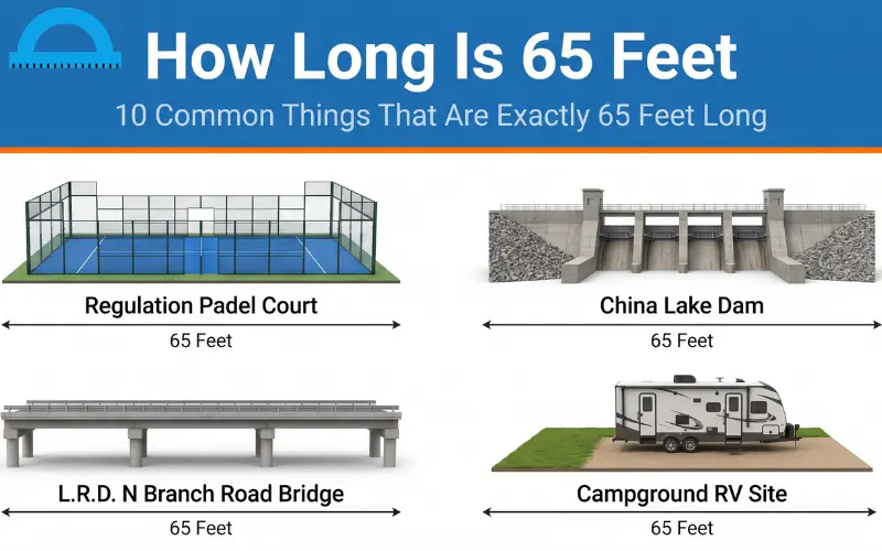 How Long Is 65 feet