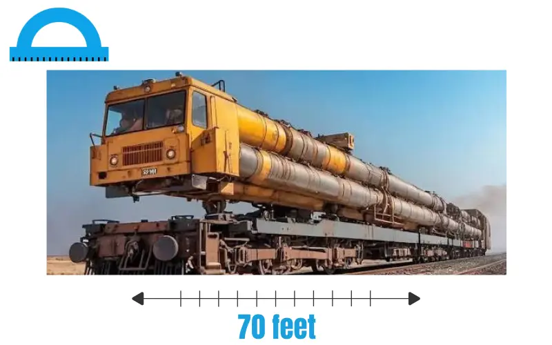How Long Is 70 feet