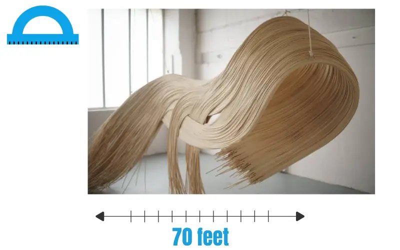 How Long Is 70 feet