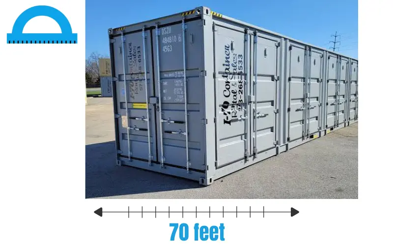 How Long Is 70 feet