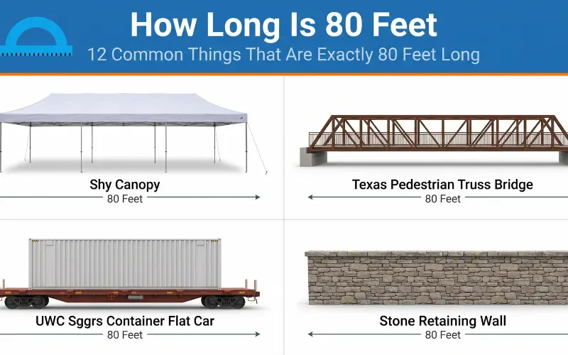 How Long Is 80 feet
