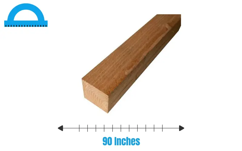 How Long Is 90 Inches 
