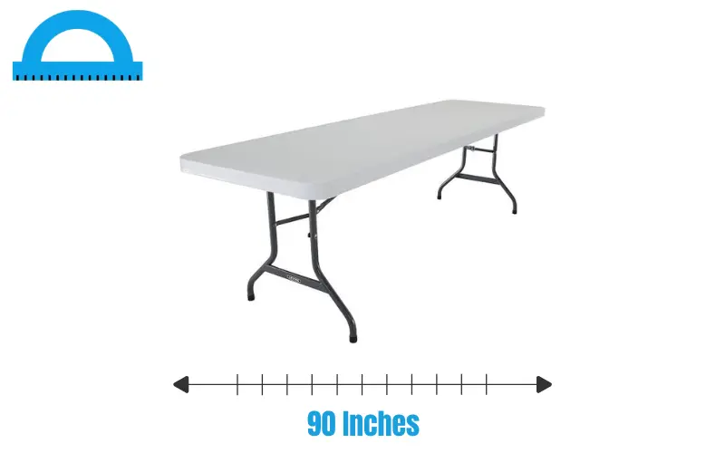 How Long Is 90 Inches 